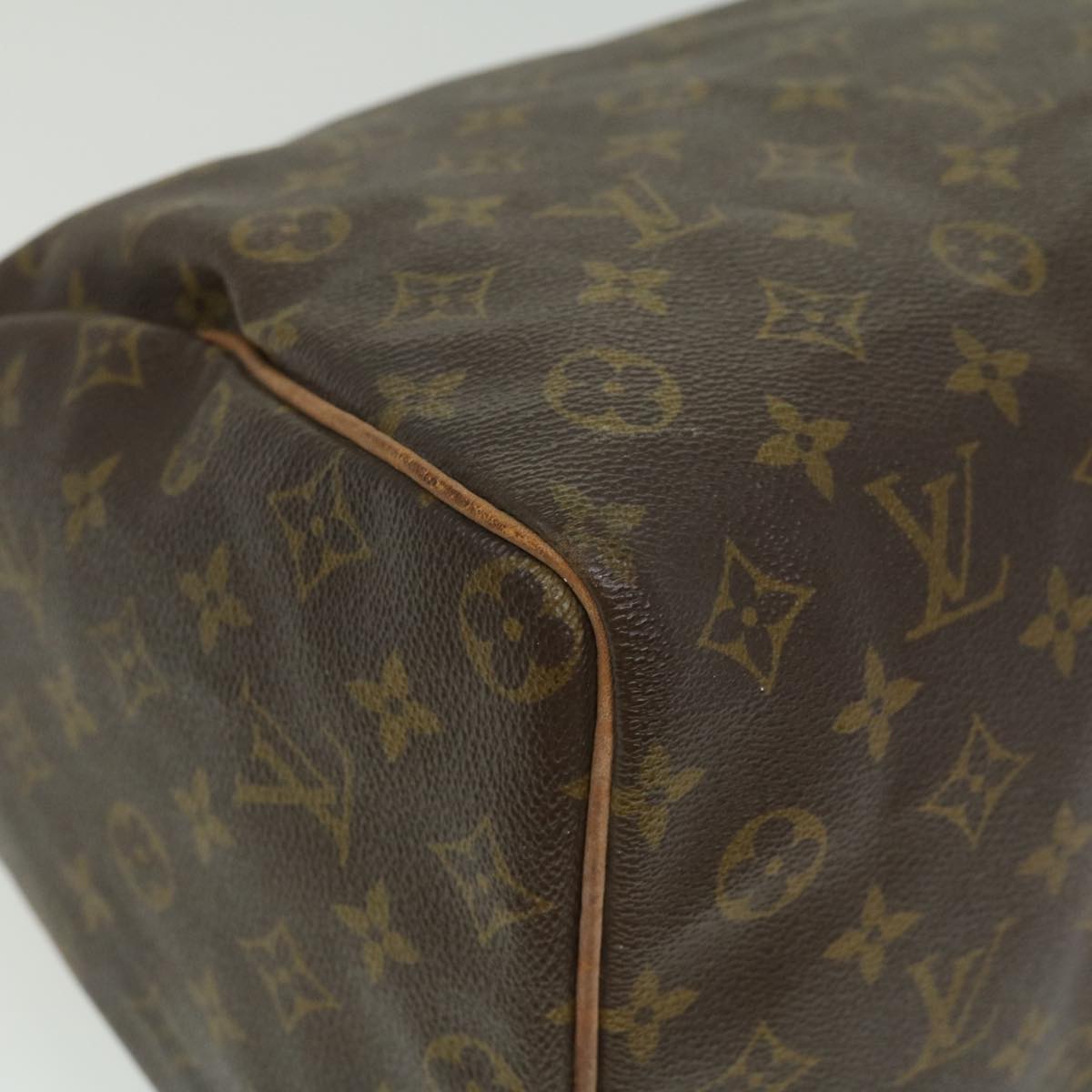 LOUIS VUITTON Monogram Speedy 35 Hand Bag Vintage M41524 LV Auth th3021