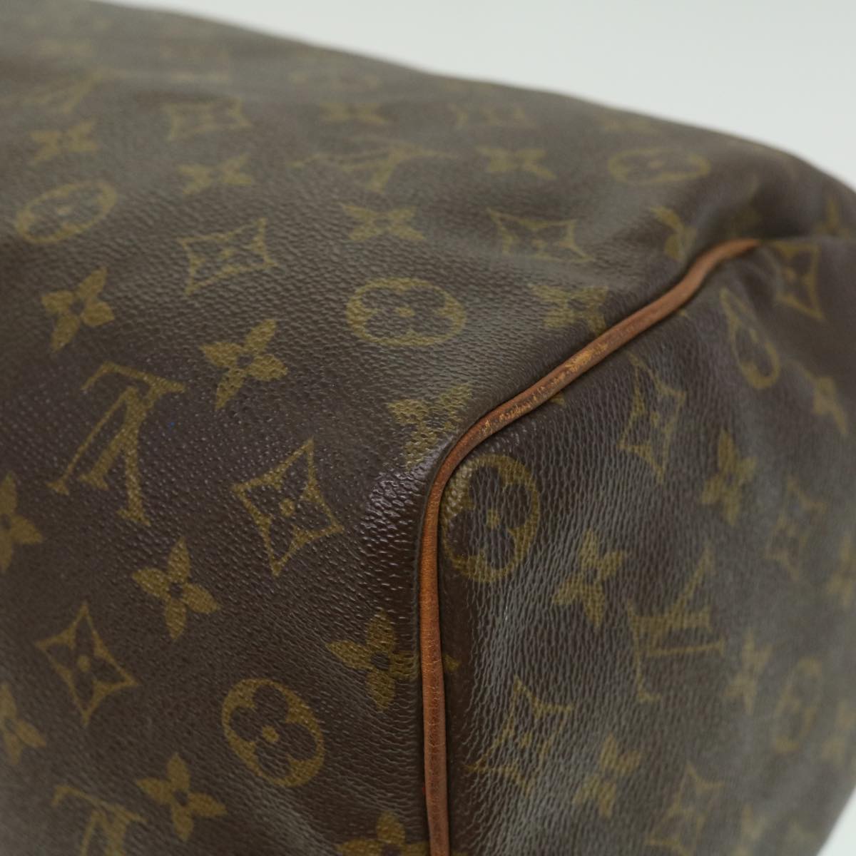 LOUIS VUITTON Monogram Speedy 35 Hand Bag Vintage M41524 LV Auth th3021