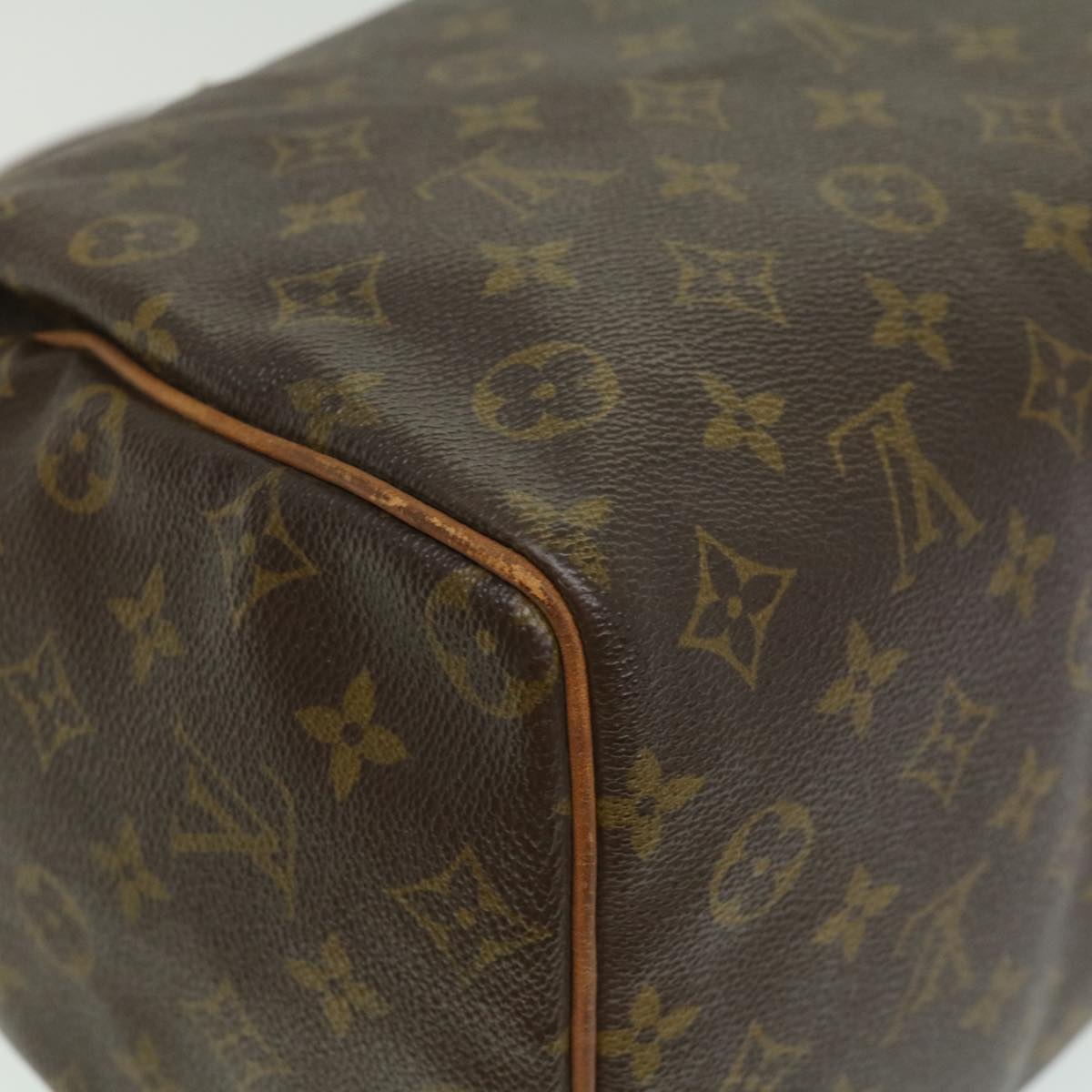 LOUIS VUITTON Monogram Speedy 35 Hand Bag Vintage M41524 LV Auth th3021