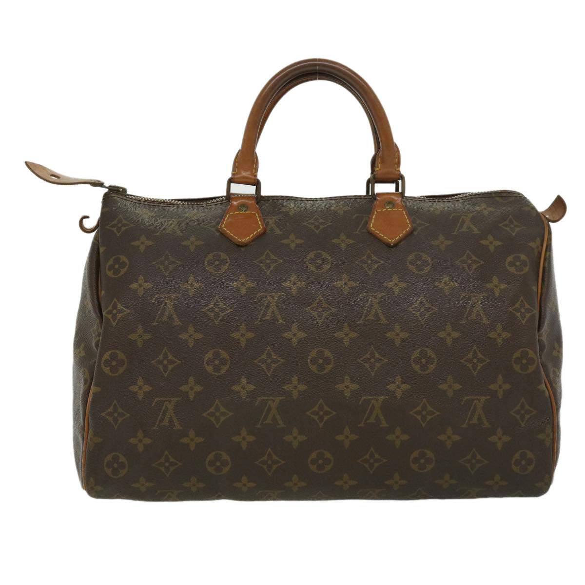 LOUIS VUITTON Monogram Speedy 35 Hand Bag Vintage M41524 LV Auth th3021 - 0