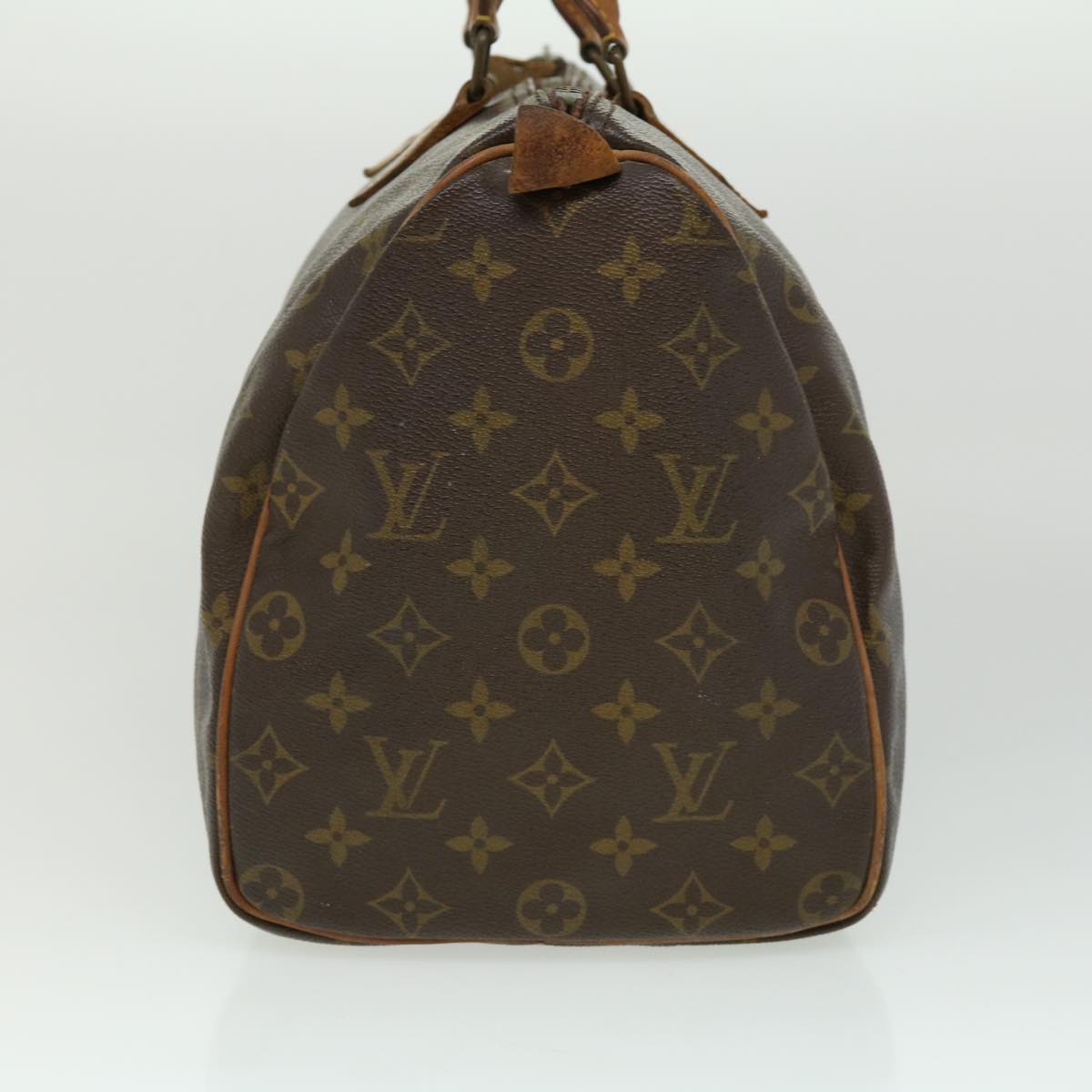 LOUIS VUITTON Monogram Speedy 35 Hand Bag Vintage M41524 LV Auth th3021