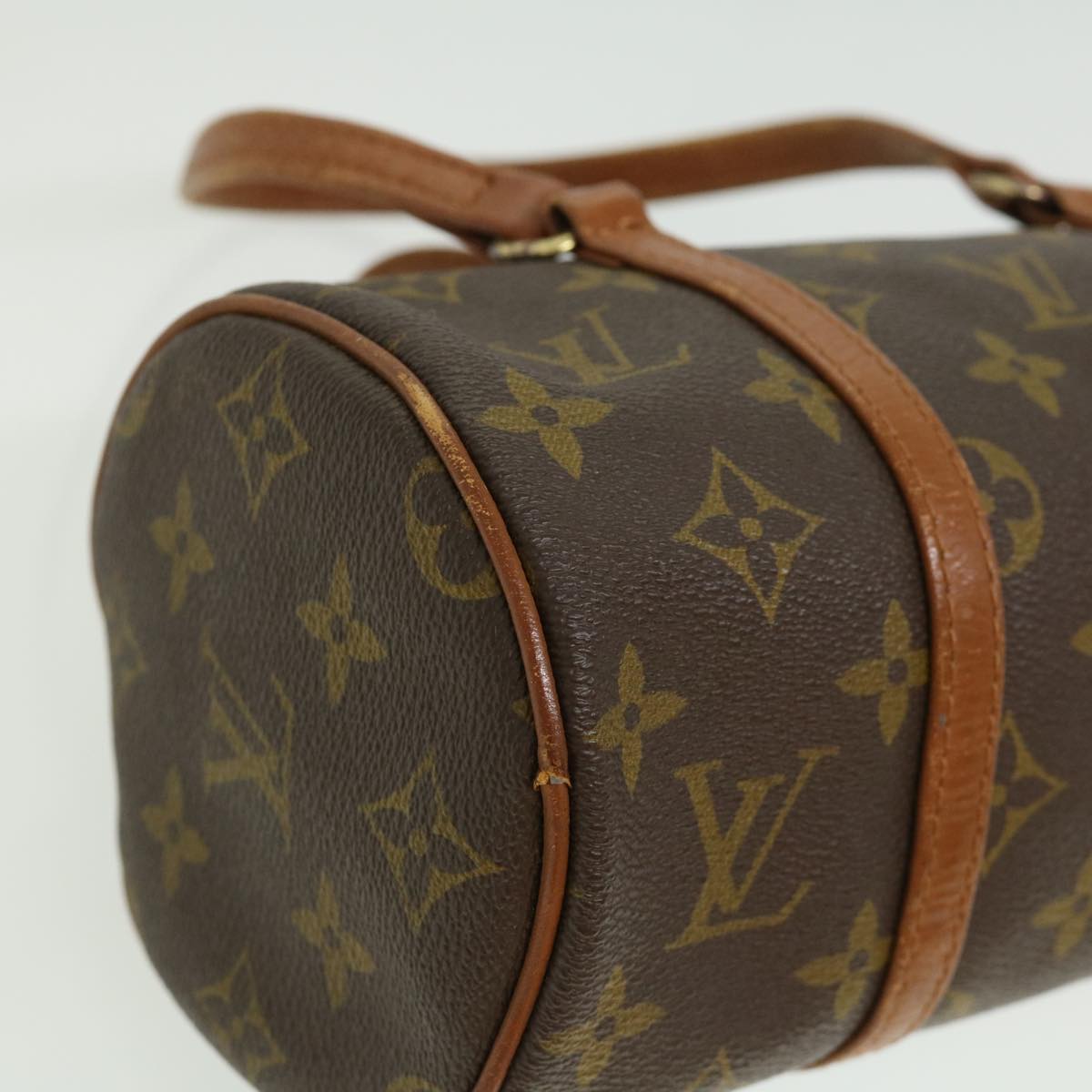 LOUIS VUITTON Monogram Papillon 22 Hand Bag Vintage M51367 LV Auth th3039