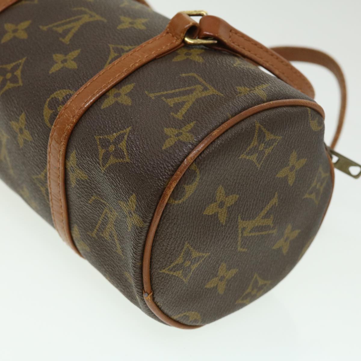 LOUIS VUITTON Monogram Papillon 22 Hand Bag Vintage M51367 LV Auth th3039