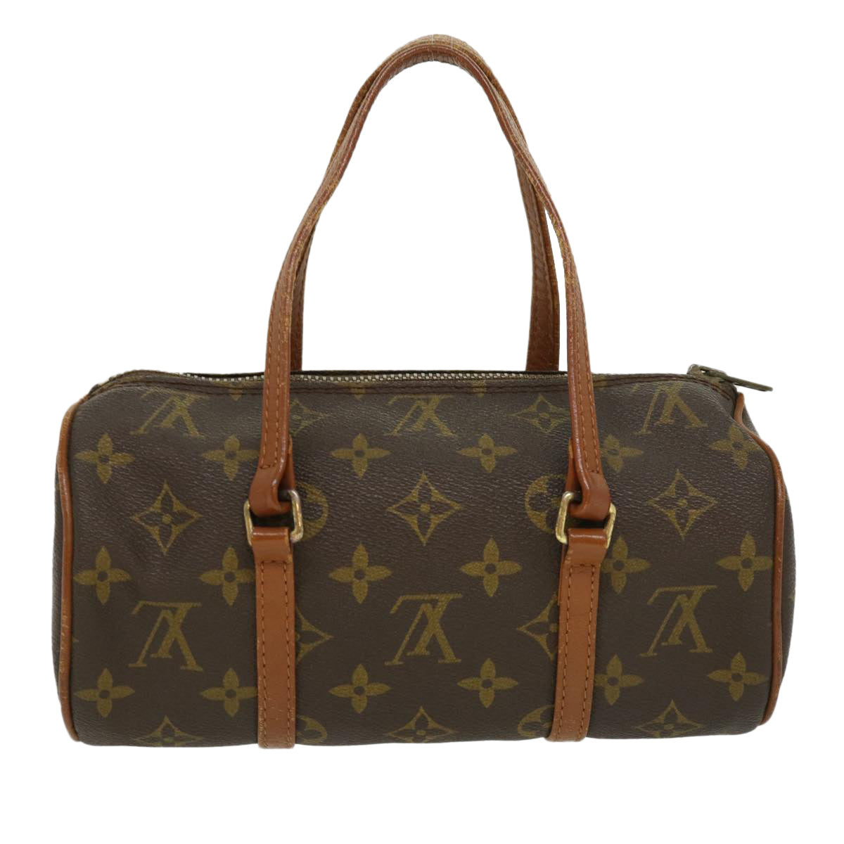 LOUIS VUITTON Monogram Papillon 22 Hand Bag Vintage M51367 LV Auth th3039