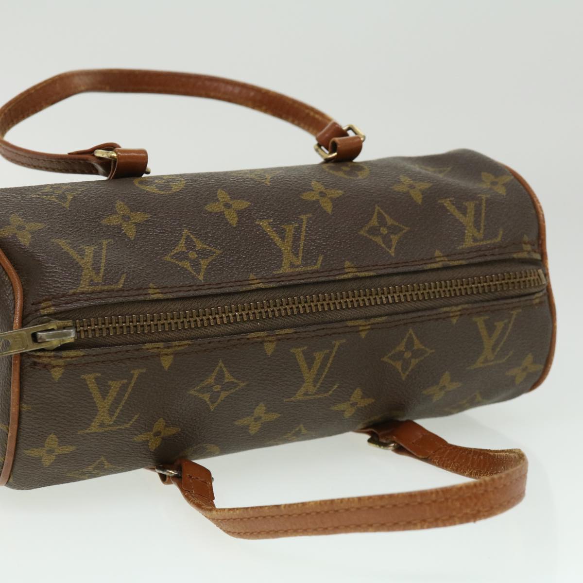 LOUIS VUITTON Monogram Papillon 22 Hand Bag Vintage M51367 LV Auth th3039