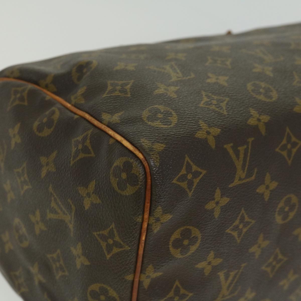 LOUIS VUITTON Monogram Speedy 35 Hand Bag M41524 LV Auth th3051