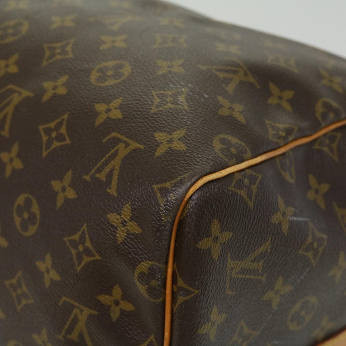 LOUIS VUITTON Monogram Keepall Bandouliere 55 Boston Bag M41414 LV Auth th3060