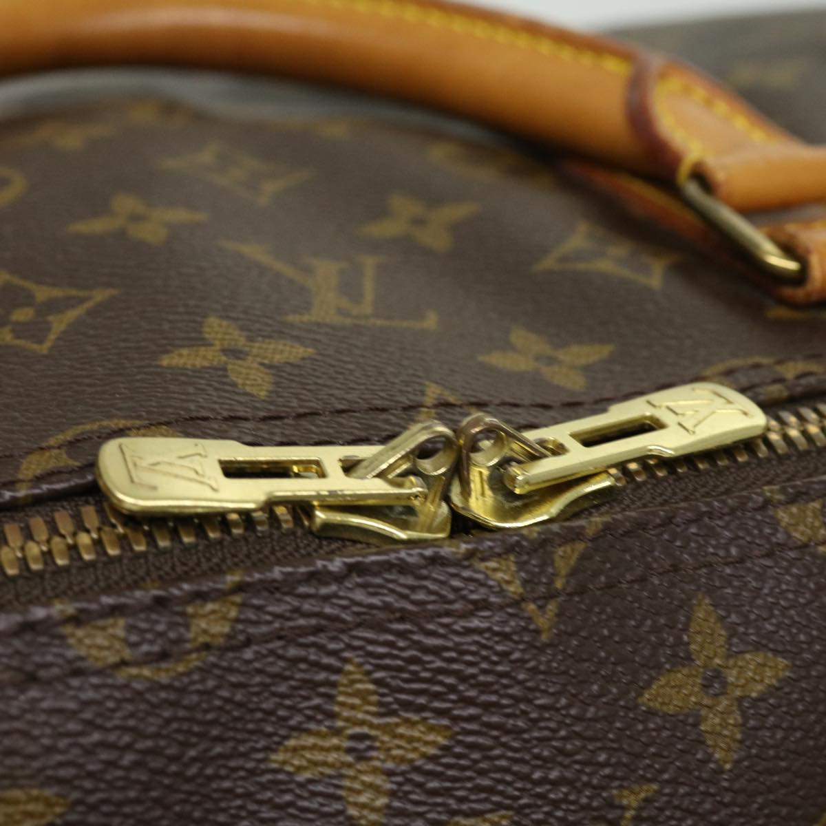 LOUIS VUITTON Monogram Keepall Bandouliere 55 Boston Bag M41414 LV Auth th3060