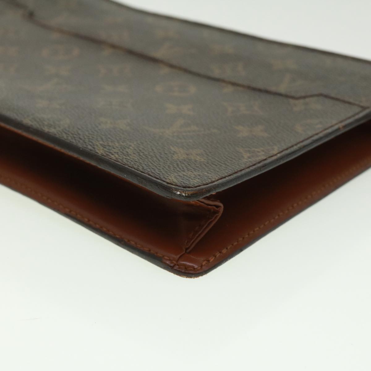 LOUIS VUITTON Monogram Pochette Homme Clutch Bag M51795 LV Auth th3072