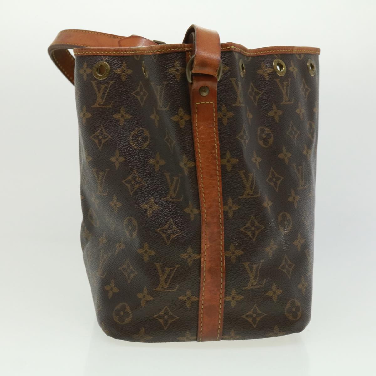 LOUIS VUITTON Monogram Petit Noe Shoulder Bag M42226 LV Auth th3084