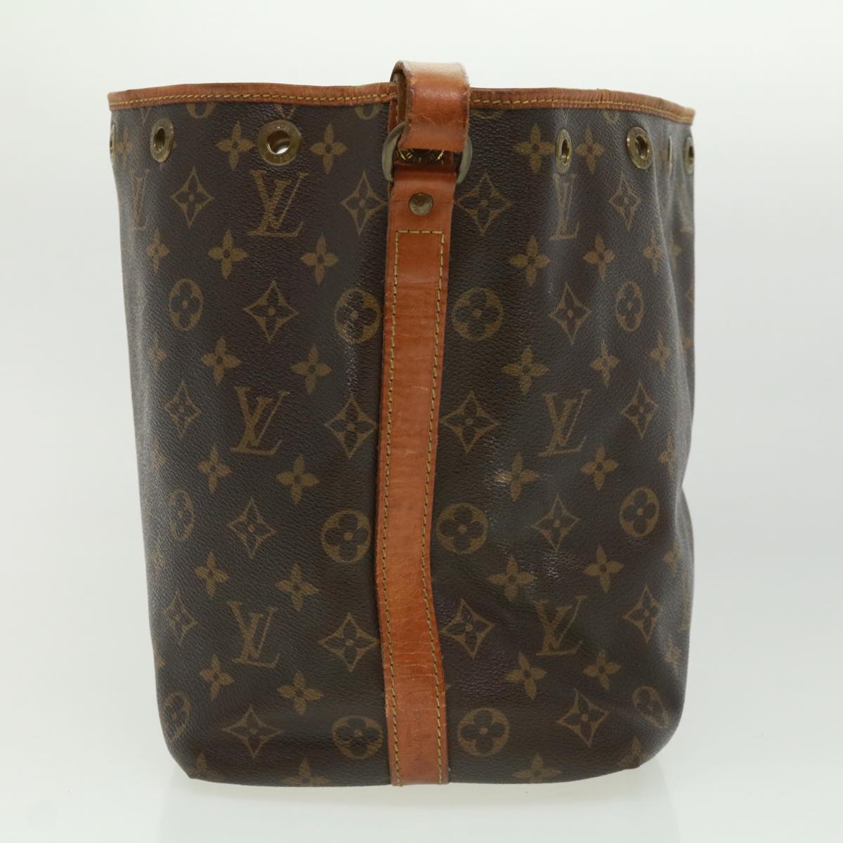 LOUIS VUITTON Monogram Petit Noe Shoulder Bag M42226 LV Auth th3084