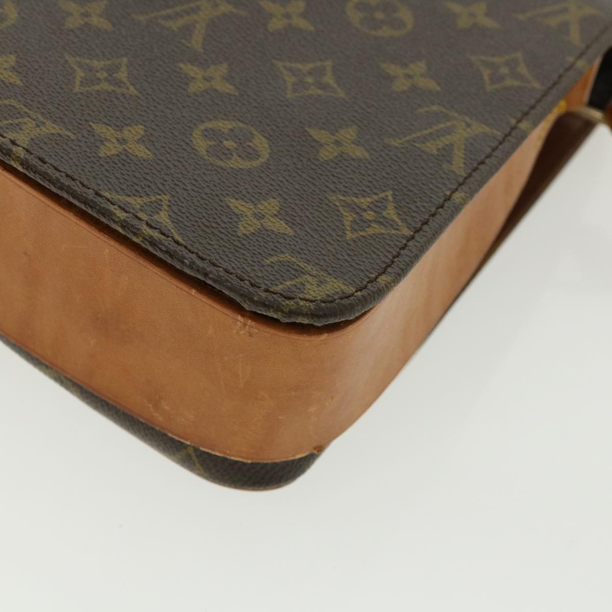 LOUIS VUITTON Monogram Cartouchiere GM Shoulder Bag Vintage M51252 Auth th3104