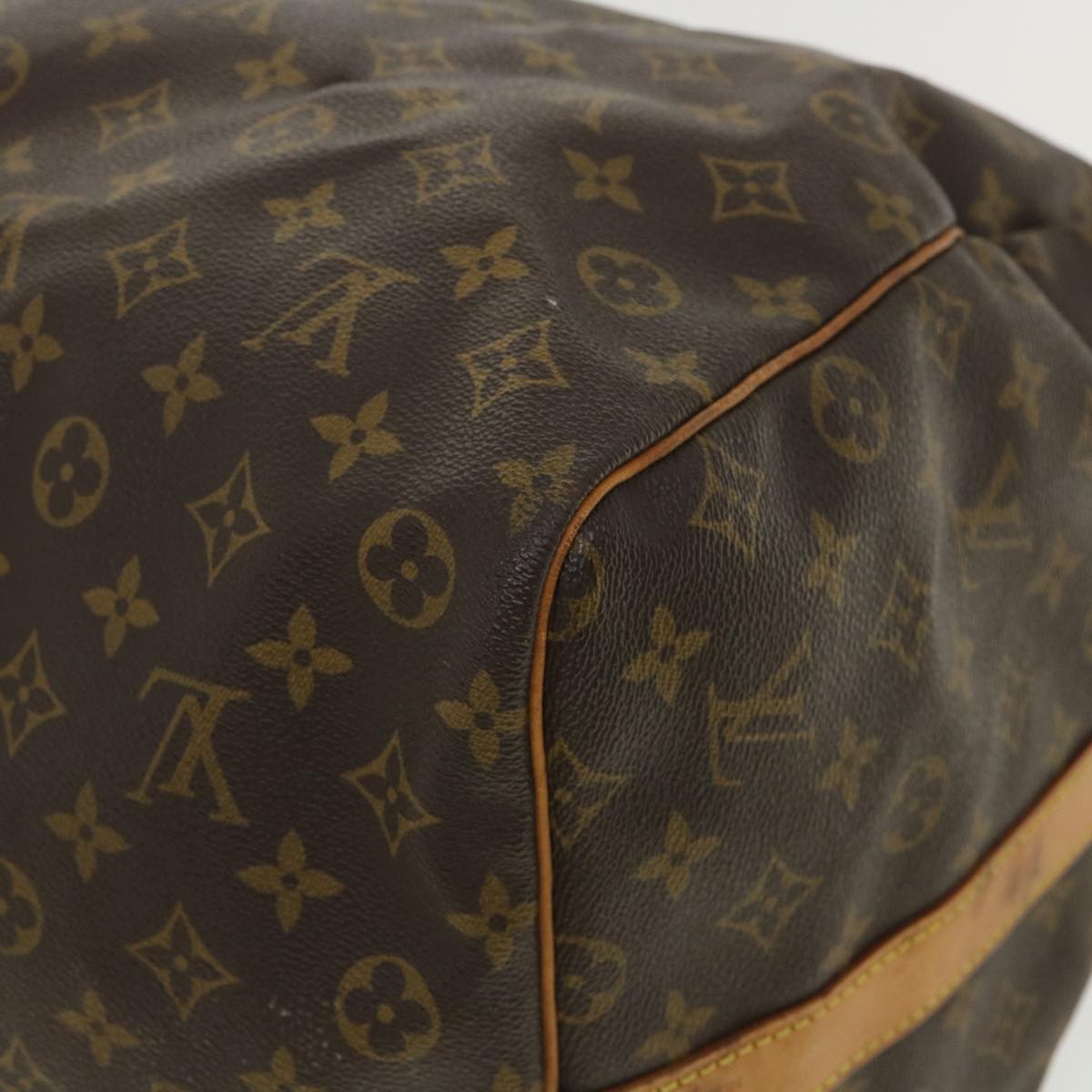 LOUIS VUITTON Monogram Keepall Bandouliere 60 Boston Bag M41412 LV Auth th3138