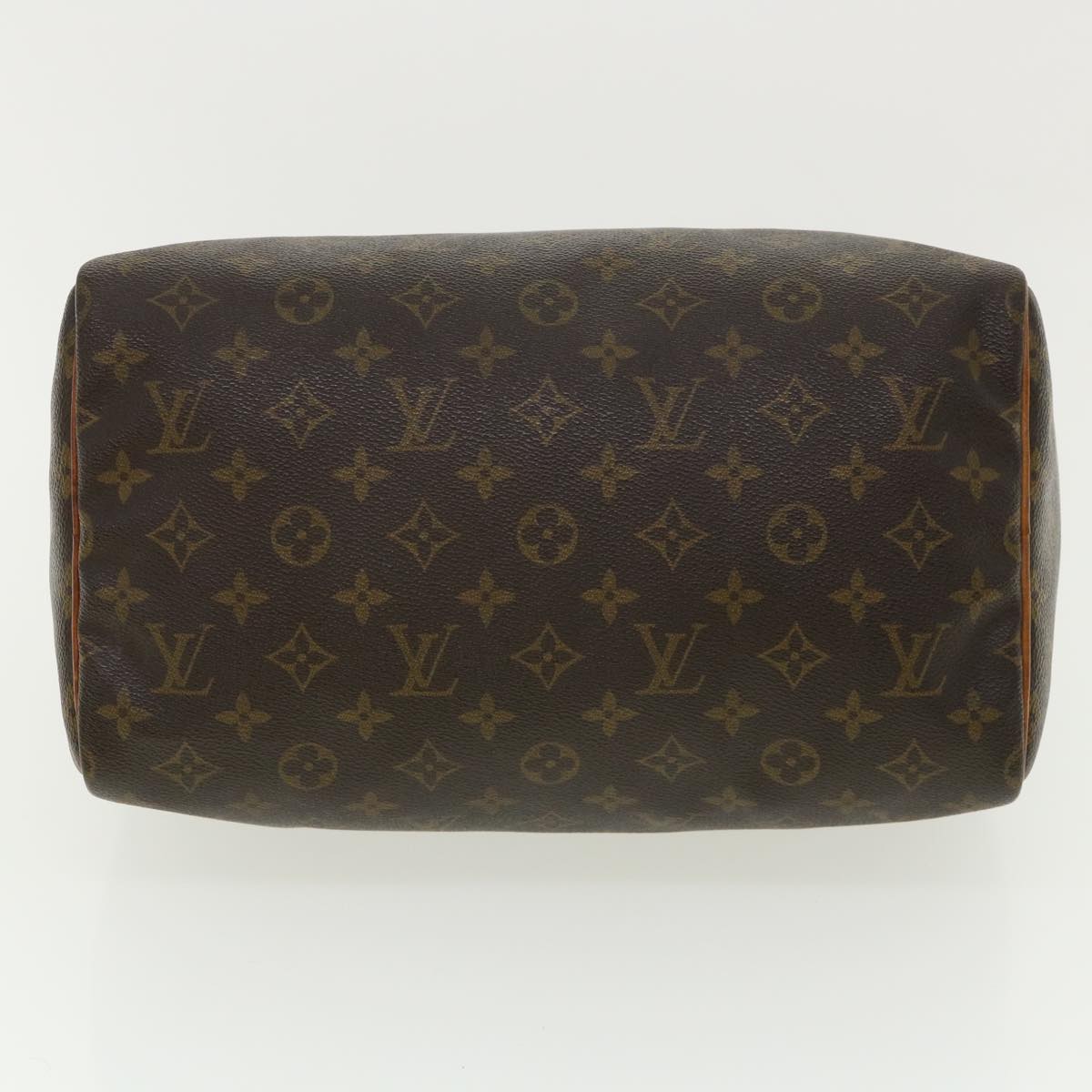 LOUIS VUITTON Monogram Speedy 30 Hand Bag M41526 LV Auth th3141