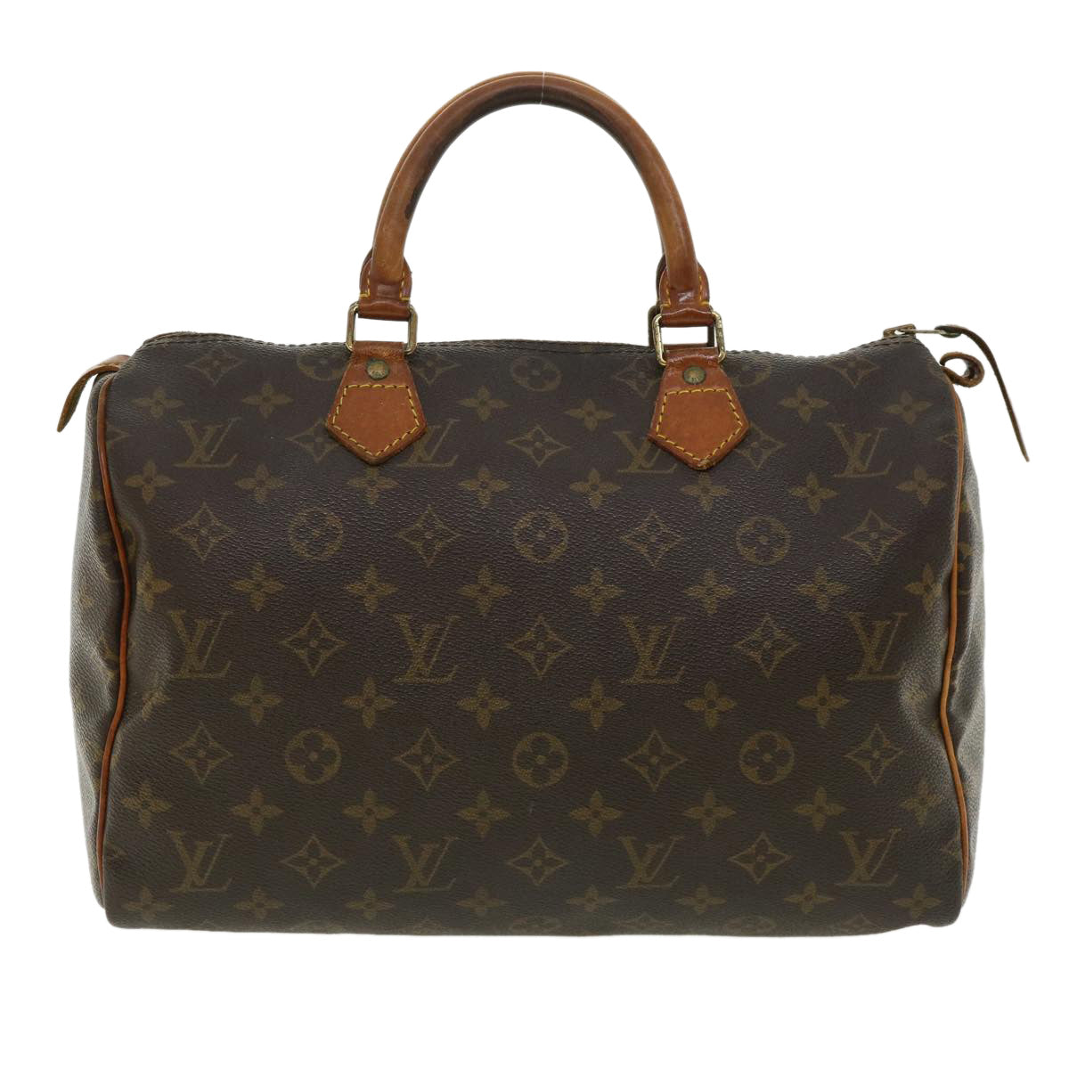 LOUIS VUITTON Monogram Speedy 30 Hand Bag M41526 LV Auth th3141