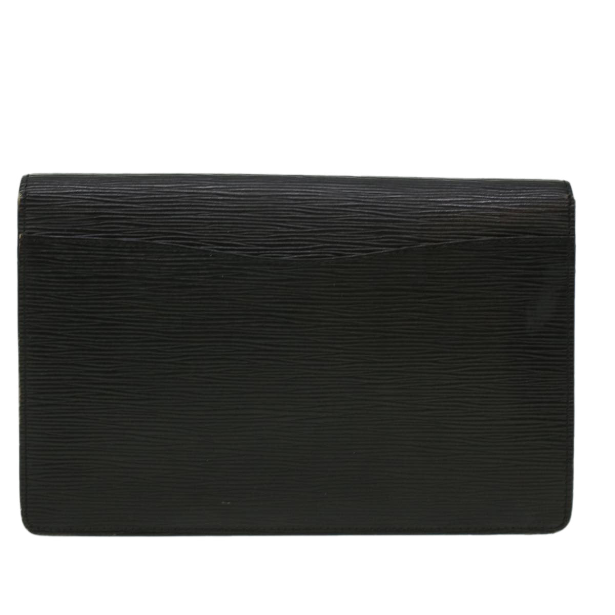 LOUIS VUITTON Epi Montaigne 27 Clutch Bag Black M52652 LV Auth th3157 - 0