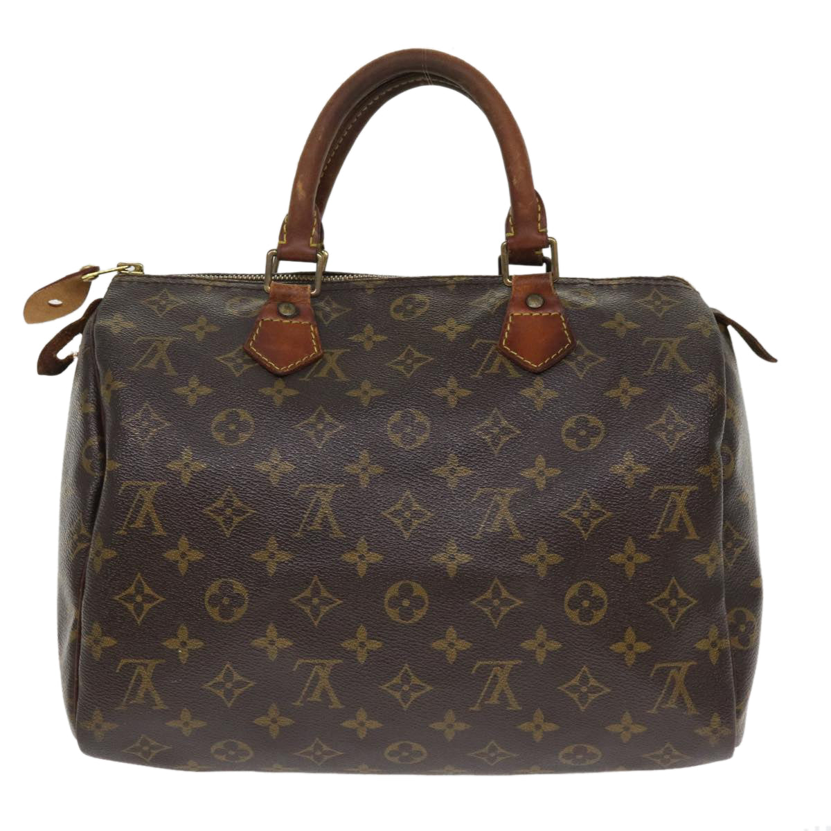 LOUIS VUITTON Monogram Speedy 30 Hand Bag M41526 LV Auth th3165