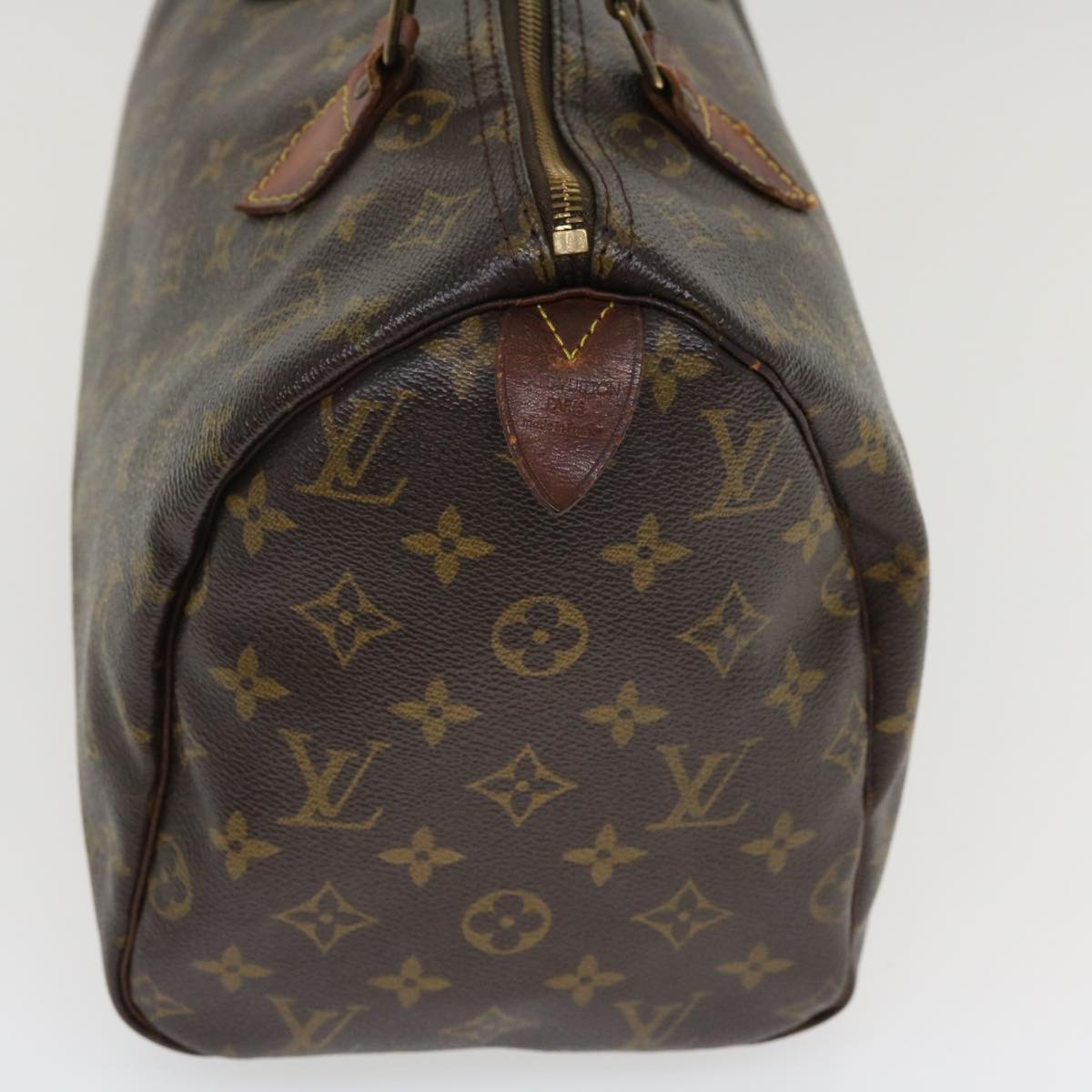 LOUIS VUITTON Monogram Speedy 30 Hand Bag M41526 LV Auth th3165