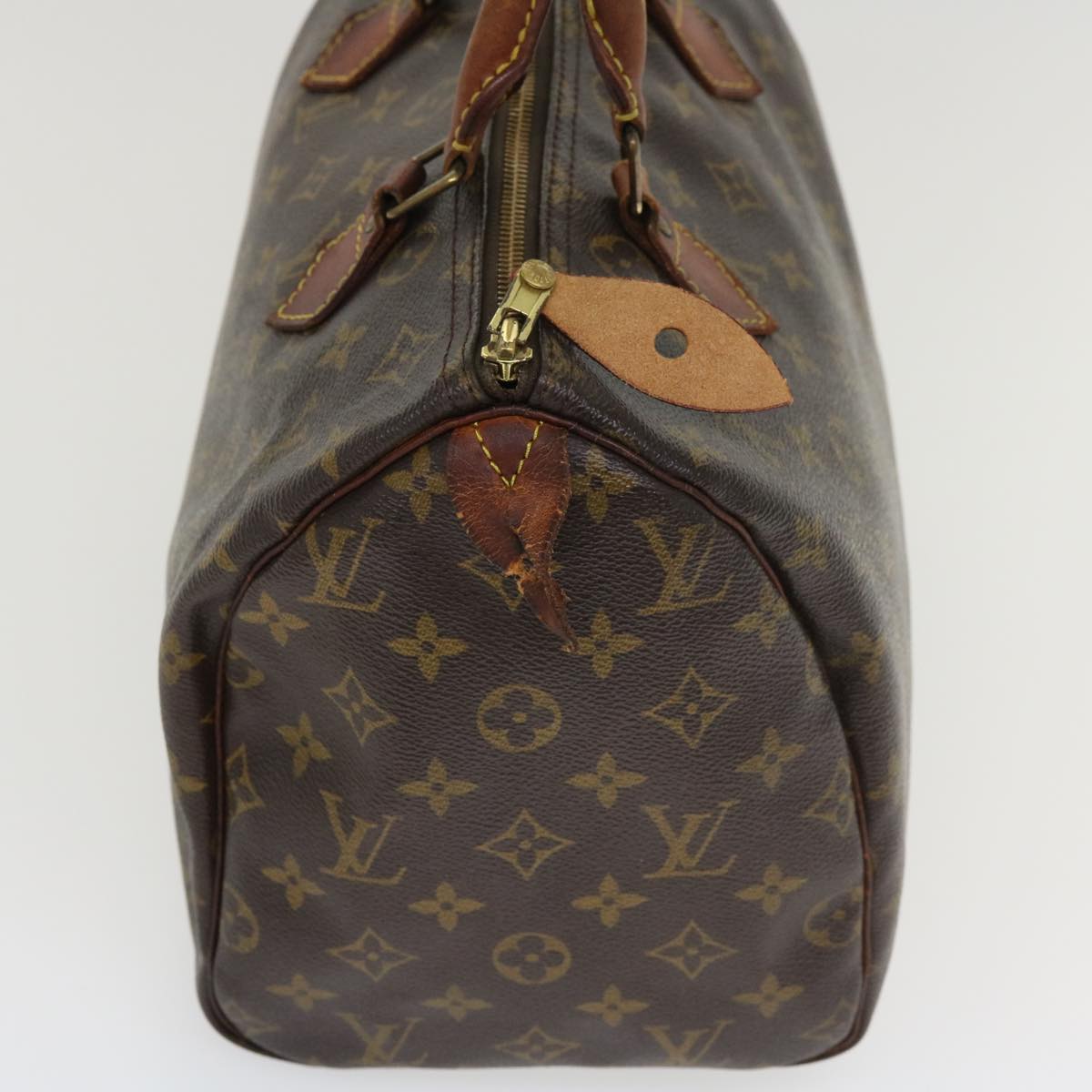 LOUIS VUITTON Monogram Speedy 30 Hand Bag M41526 LV Auth th3165