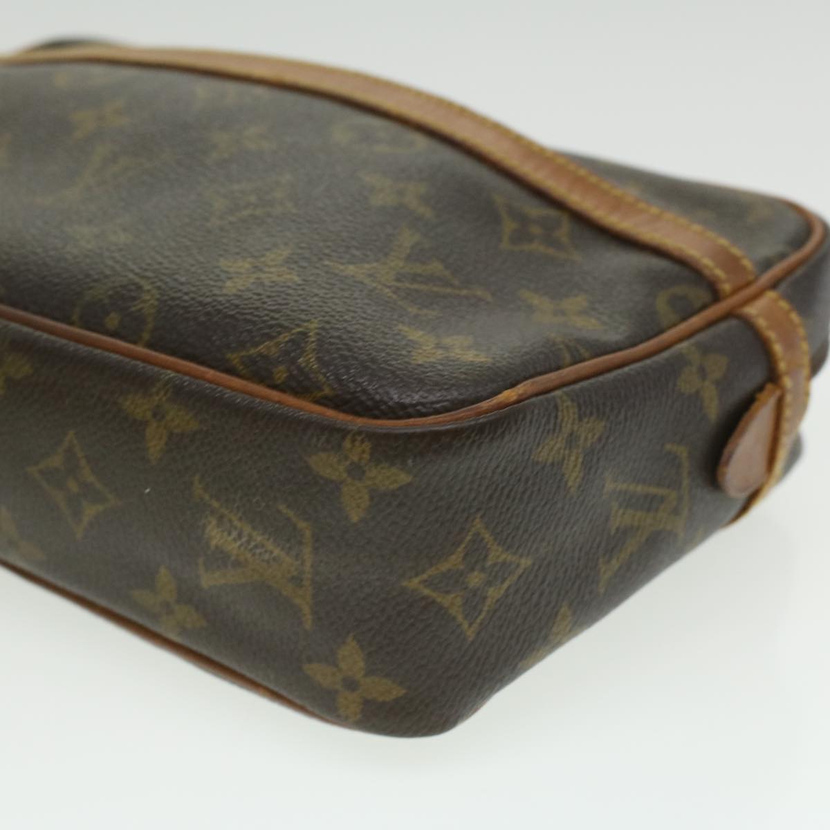 LOUIS VUITTON Monogram Compiegne 23 Clutch Bag M51847 LV Auth th3185