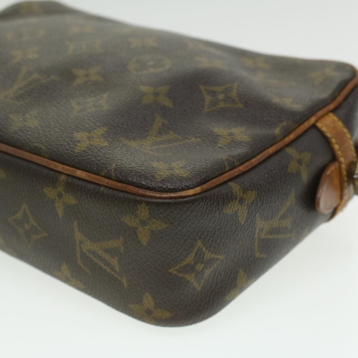 LOUIS VUITTON Monogram Compiegne 23 Clutch Bag M51847 LV Auth th3185