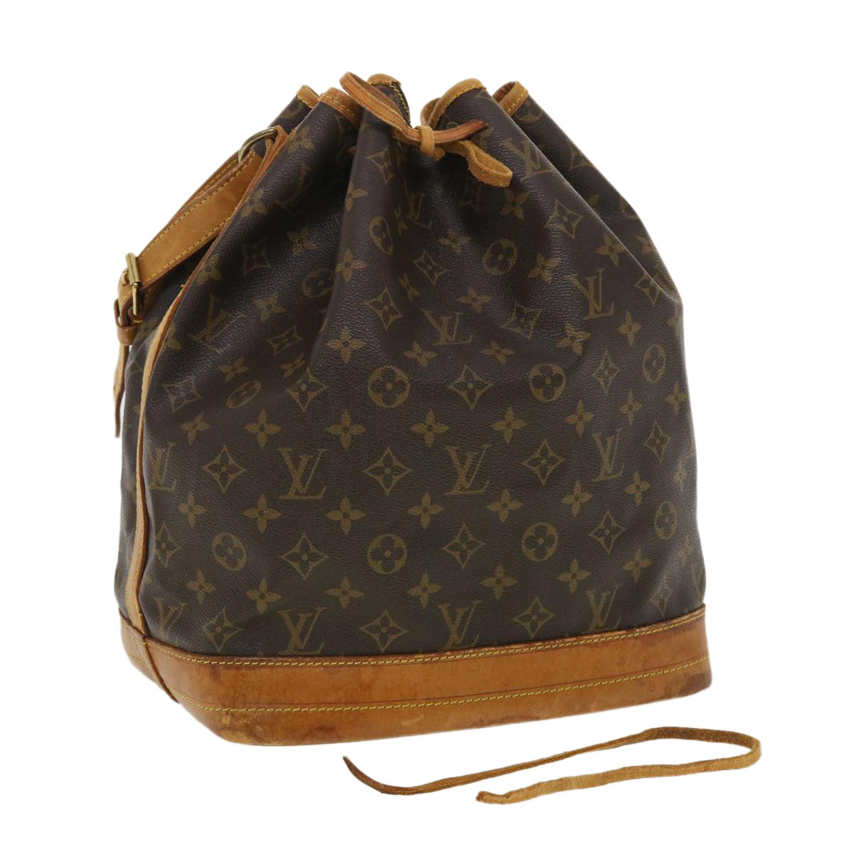 LOUIS VUITTON Monogram Noe Shoulder Bag M42224 LV Auth th3192