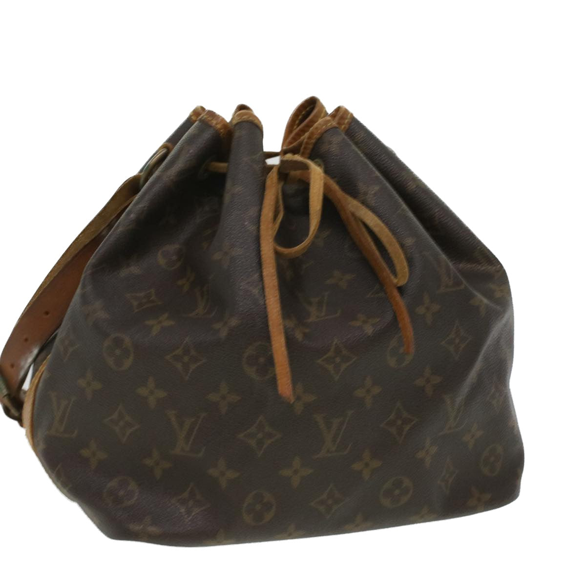 LOUIS VUITTON Monogram Petit Noe Shoulder Bag M42226 LV Auth th3195