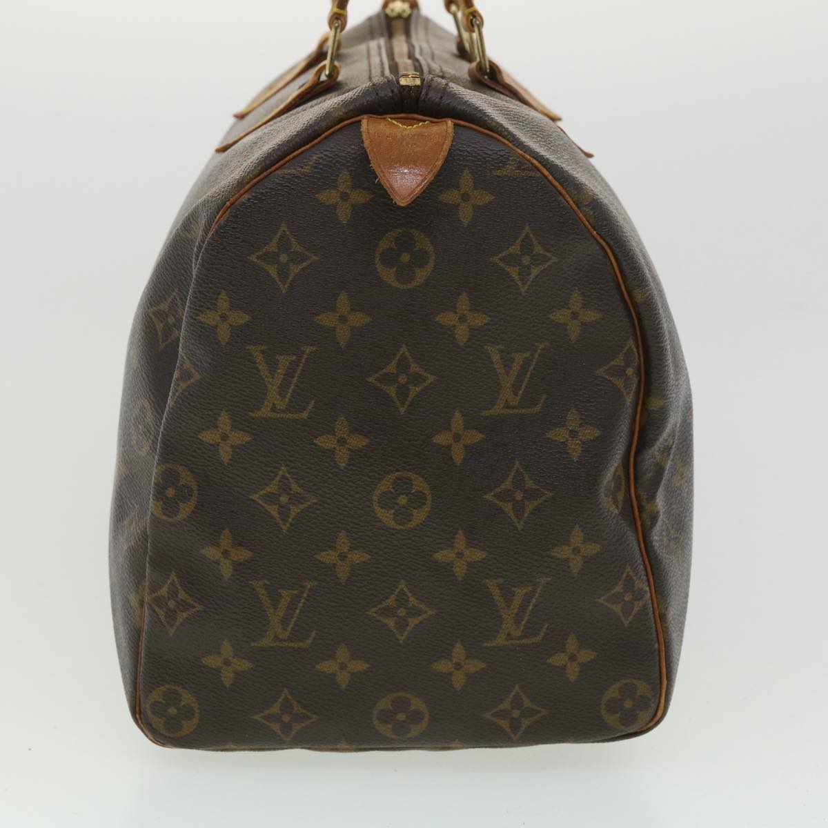 LOUIS VUITTON Monogram Speedy 35 Hand Bag M41524 LV Auth th3259