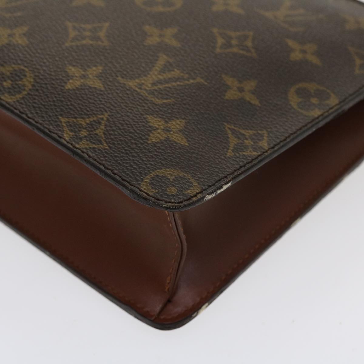 LOUIS VUITTON Monogram Pochette Homme Clutch Bag M51795 LV Auth th3267