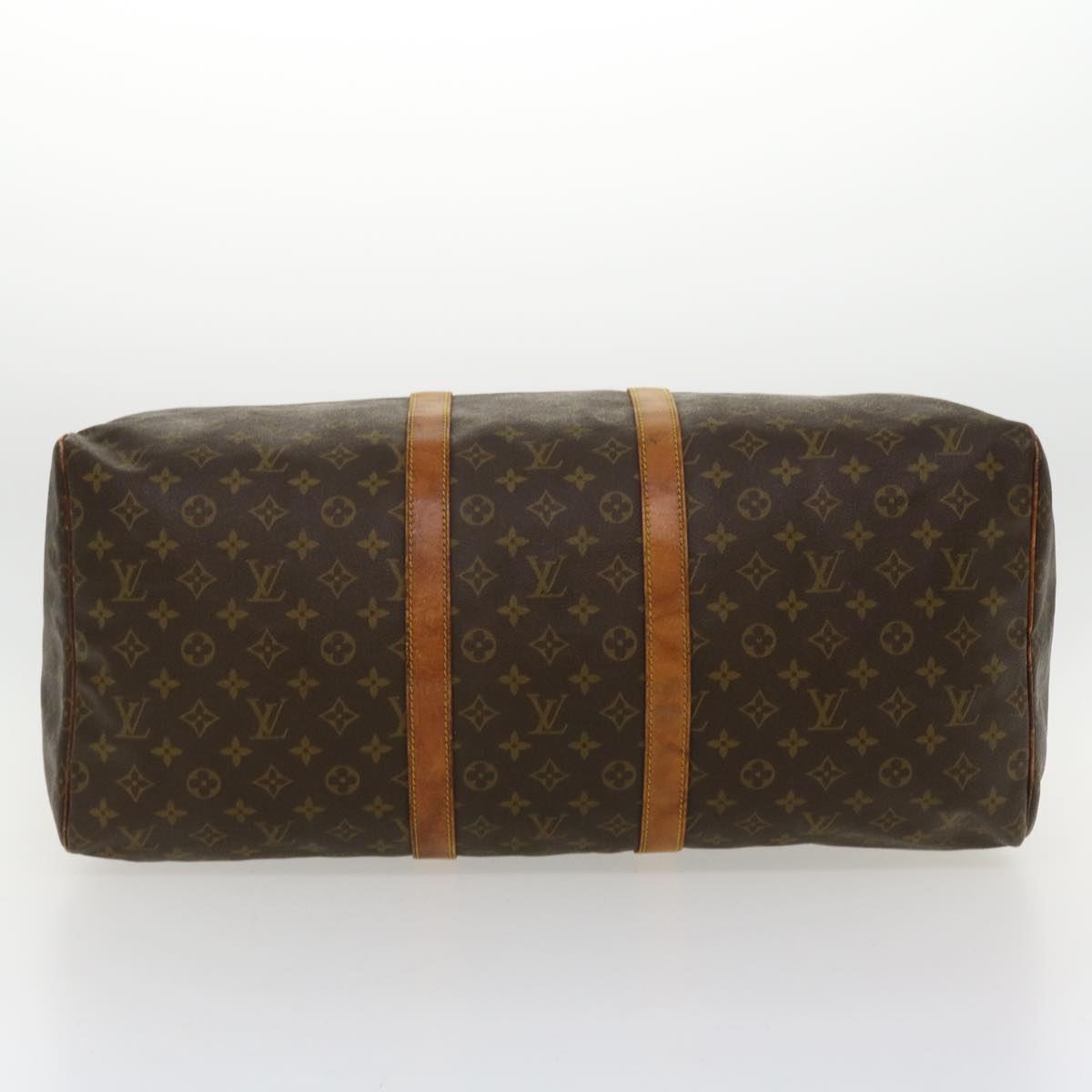 LOUIS VUITTON Monogram Keepall 55 Boston Bag M41424 LV Auth th3275