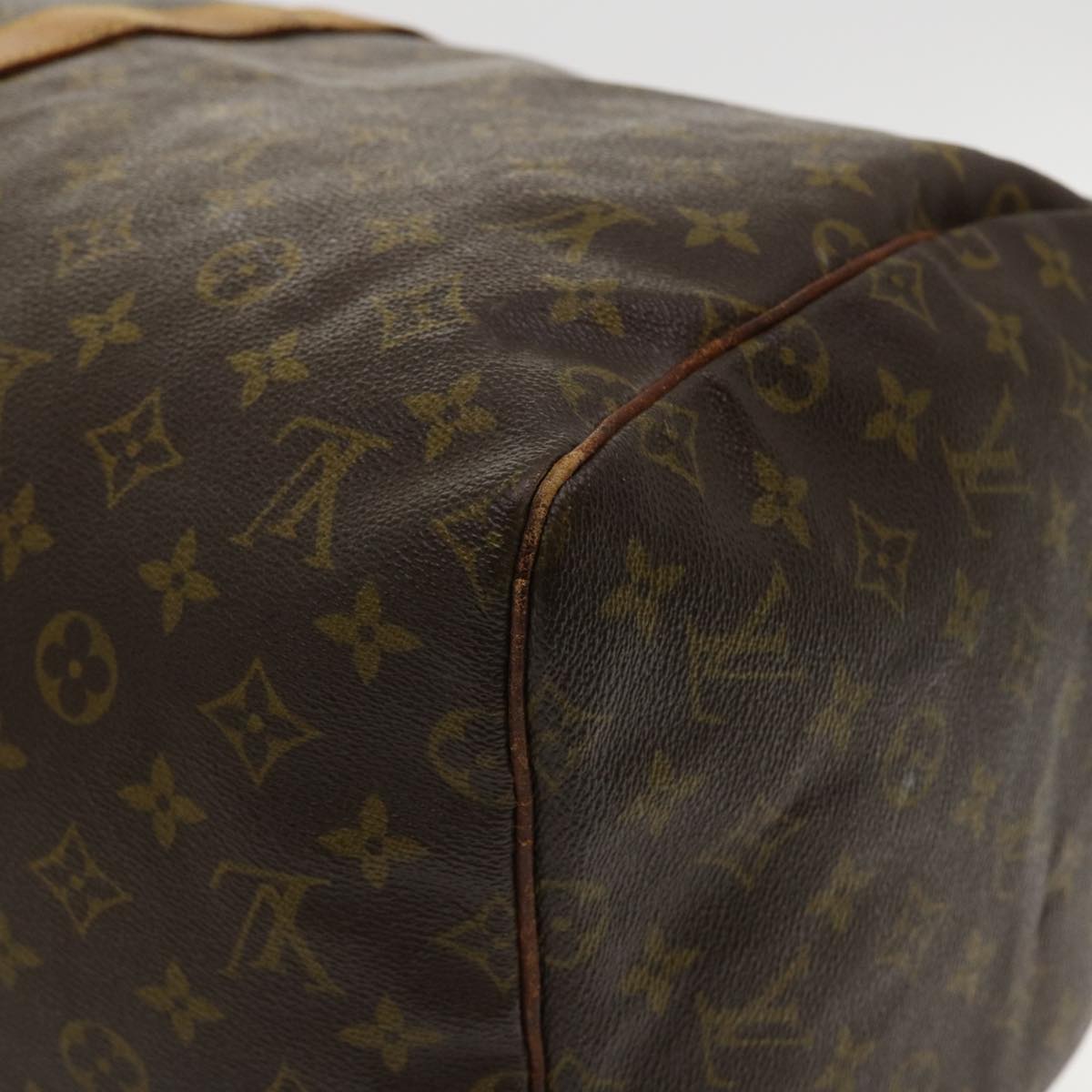 LOUIS VUITTON Monogram Keepall 55 Boston Bag M41424 LV Auth th3275