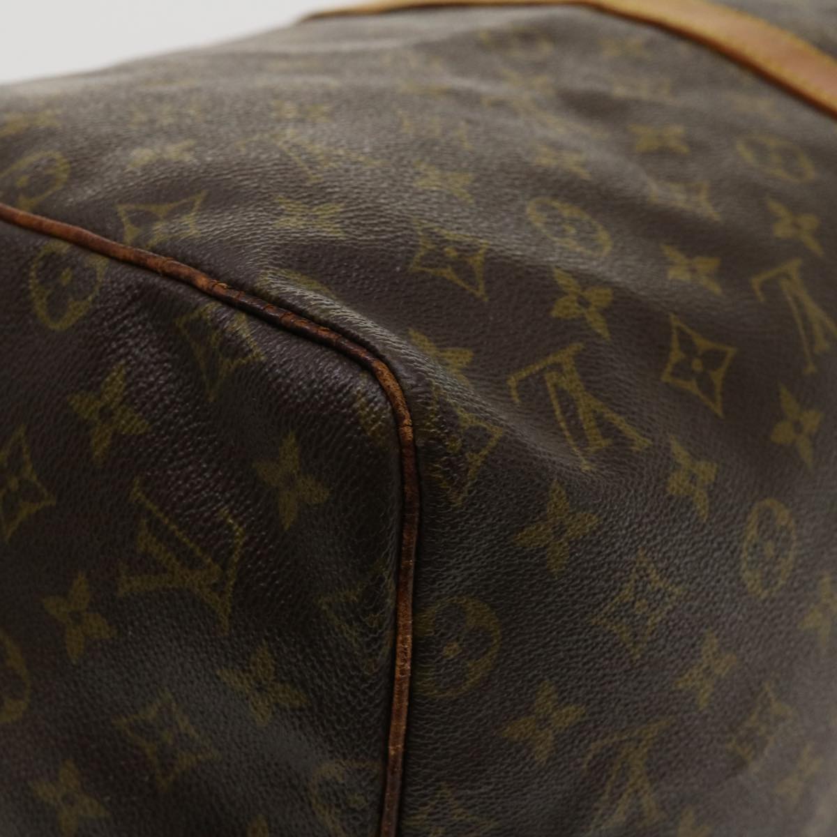 LOUIS VUITTON Monogram Keepall 55 Boston Bag M41424 LV Auth th3275