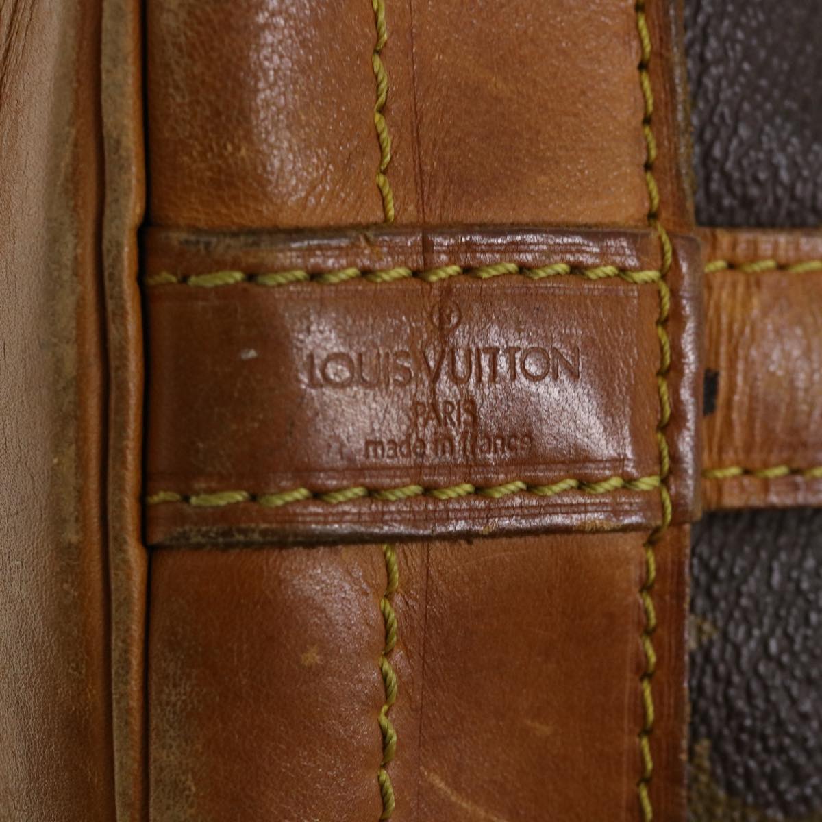 LOUIS VUITTON Monogram Noe Shoulder Bag M42224 LV Auth th3280