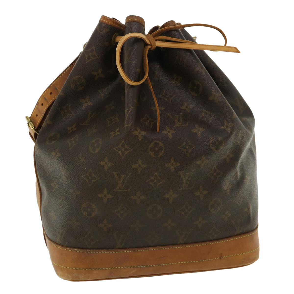 LOUIS VUITTON Monogram Noe Shoulder Bag M42224 LV Auth th3297