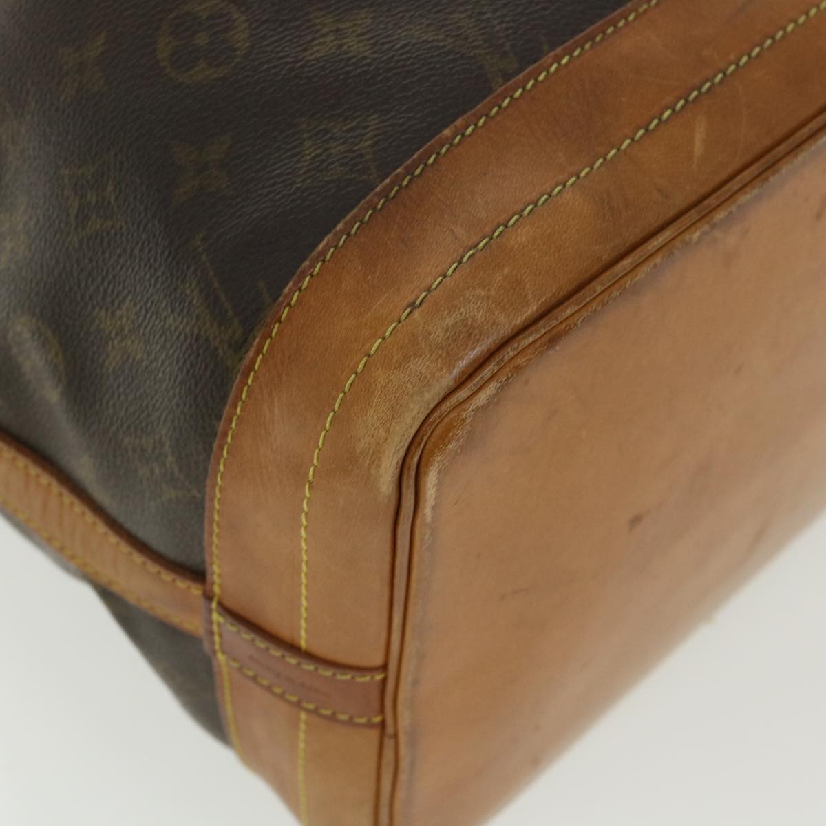 LOUIS VUITTON Monogram Noe Shoulder Bag M42224 LV Auth th3297