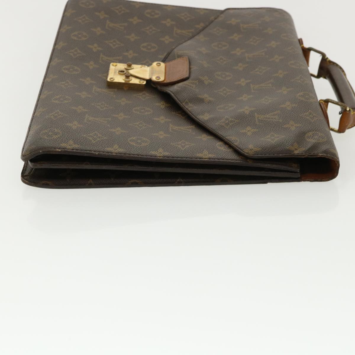 LOUIS VUITTON Monogram Serviette Conseiller Briefcase M53331 LV Auth th3307