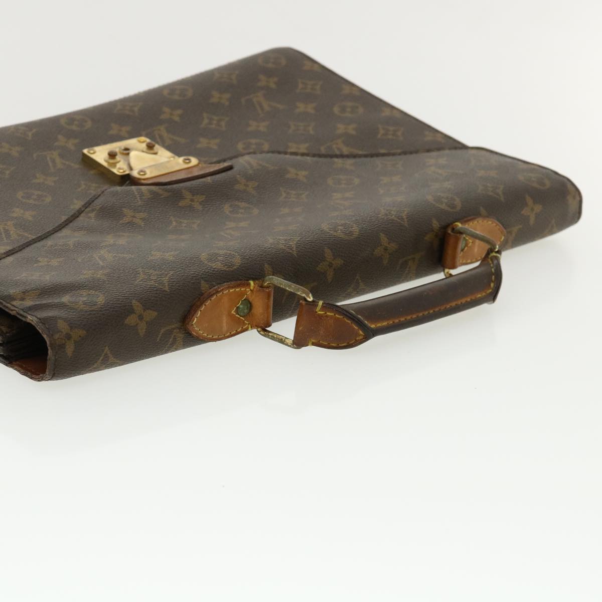 LOUIS VUITTON Monogram Serviette Conseiller Briefcase M53331 LV Auth th3307