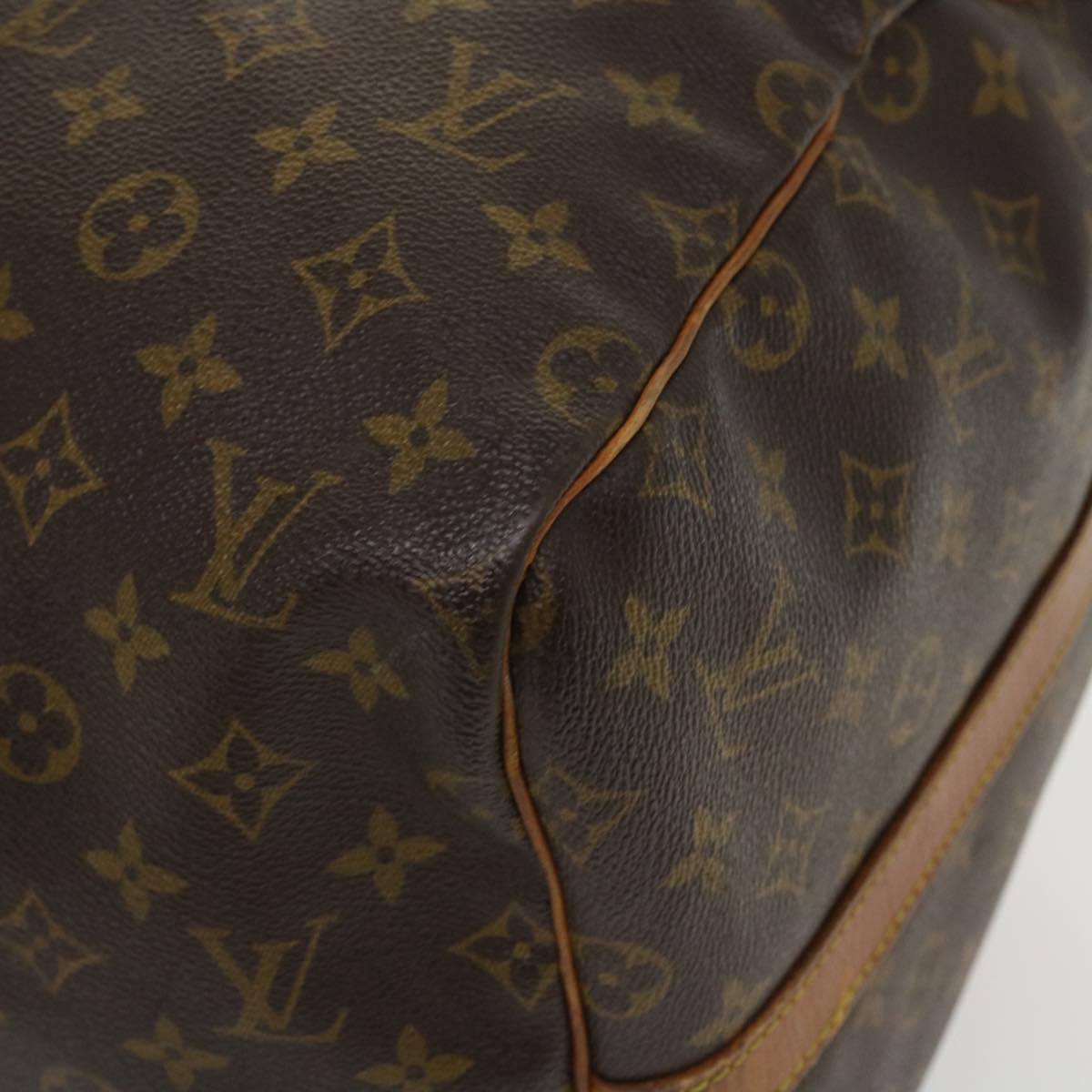 LOUIS VUITTON Monogram Keepall Bandouliere 55 Boston Bag M41414 LV Auth th3318