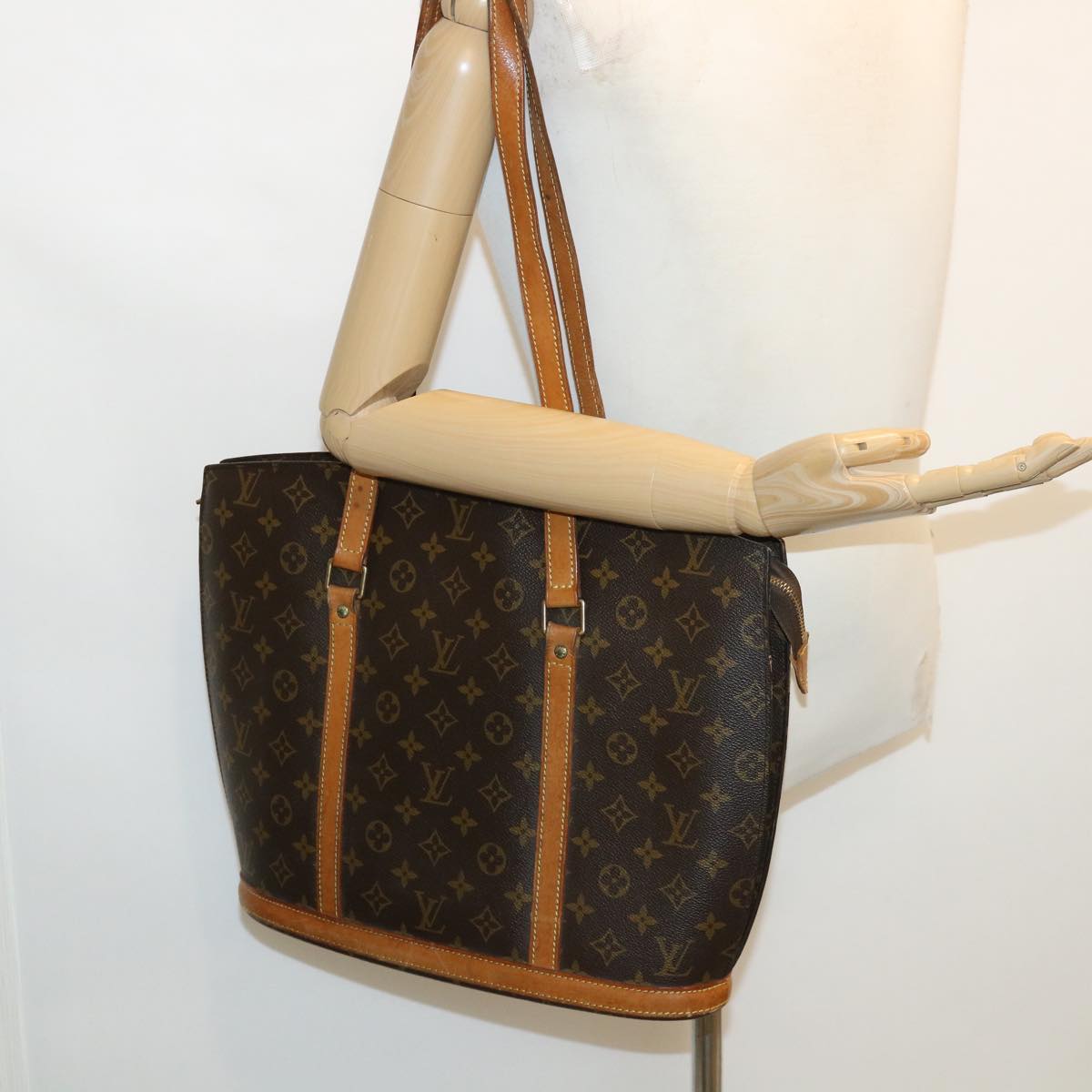 LOUIS VUITTON Monogram Babylone Tote Bag M51102 LV Auth th3325