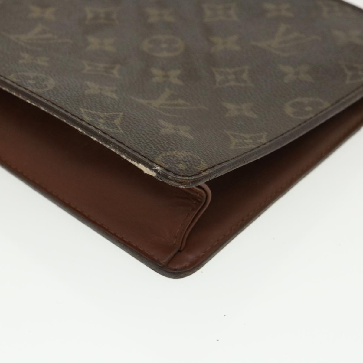 LOUIS VUITTON Monogram Pochette Homme Clutch Bag M51795 LV Auth th3328