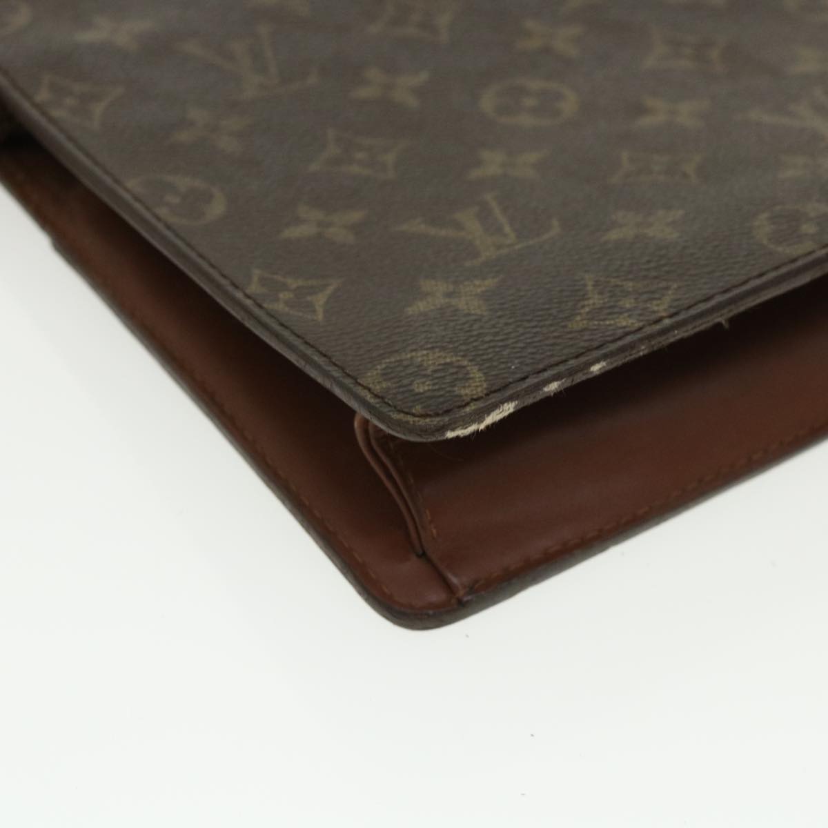 LOUIS VUITTON Monogram Pochette Homme Clutch Bag M51795 LV Auth th3328