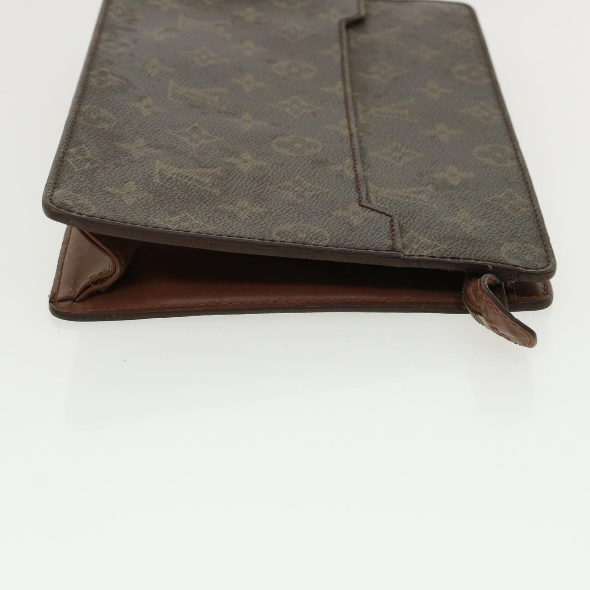 LOUIS VUITTON Monogram Pochette Homme Clutch Bag M51795 LV Auth th3328