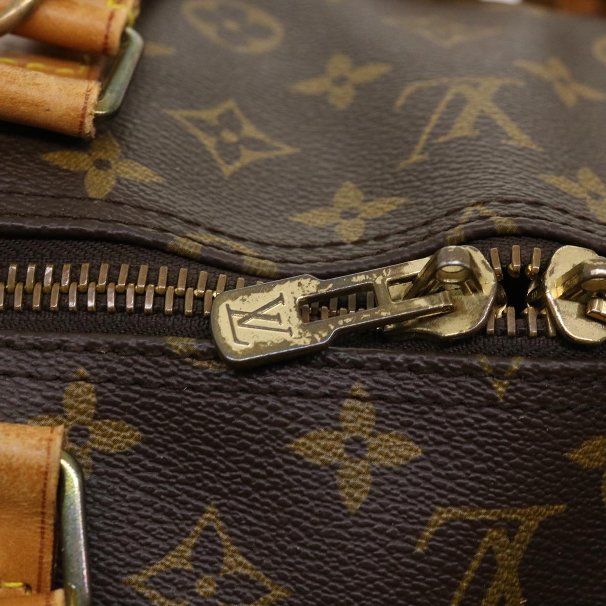 LOUIS VUITTON Monogram Keepall Bandouliere 60 Boston Bag M41412 LV Auth th3335