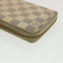 LOUIS VUITTON Damier Azur Zippy Wallet Long Wallet N60019 LV Auth th3350-16
