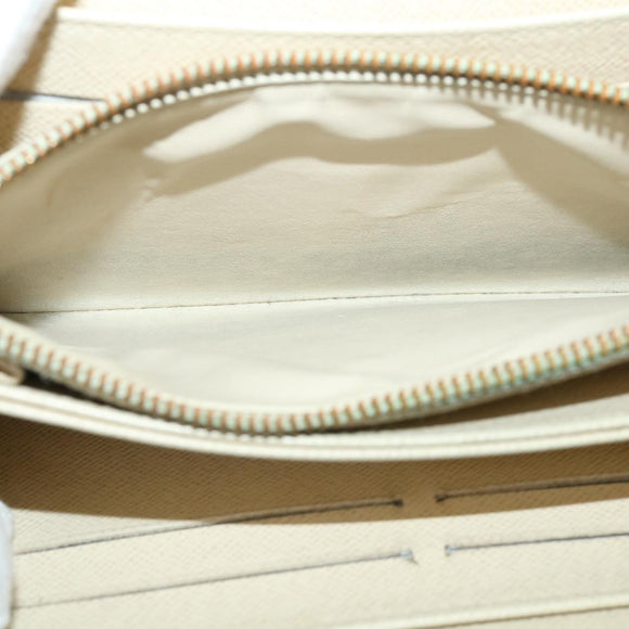 LOUIS VUITTON Damier Azur Zippy Wallet Long Wallet N60019 LV Auth th3350