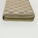 LOUIS VUITTON Damier Azur Zippy Wallet Long Wallet N60019 LV Auth th3350-3