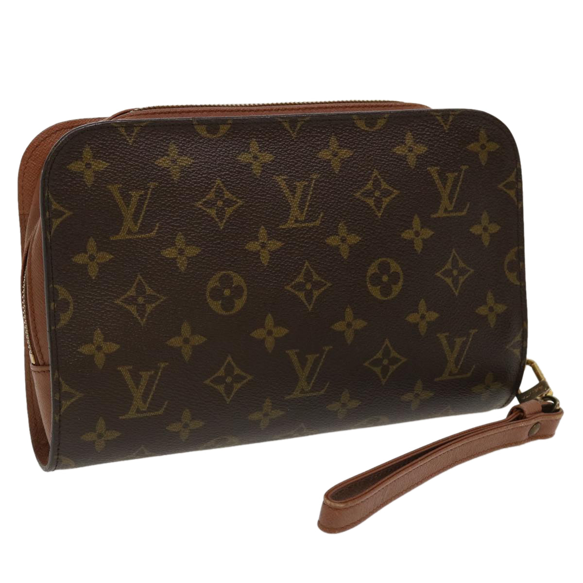 LOUIS VUITTON Monogram Orsay Clutch Bag M51790 LV Auth th3353