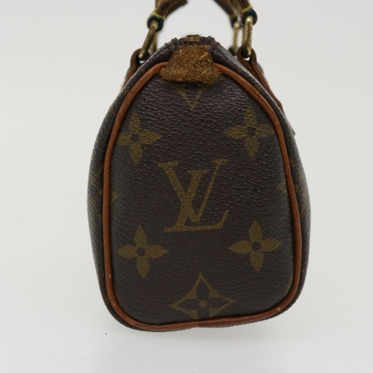 LOUIS VUITTON Monogram Mini Speedy Hand Bag M41534 LV Auth th3360