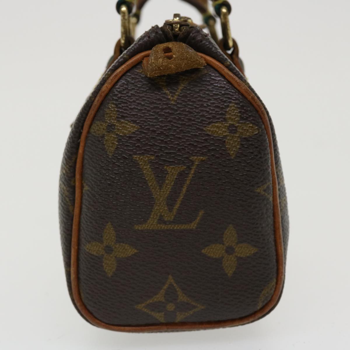 LOUIS VUITTON Monogram Mini Speedy Hand Bag M41534 LV Auth th3360