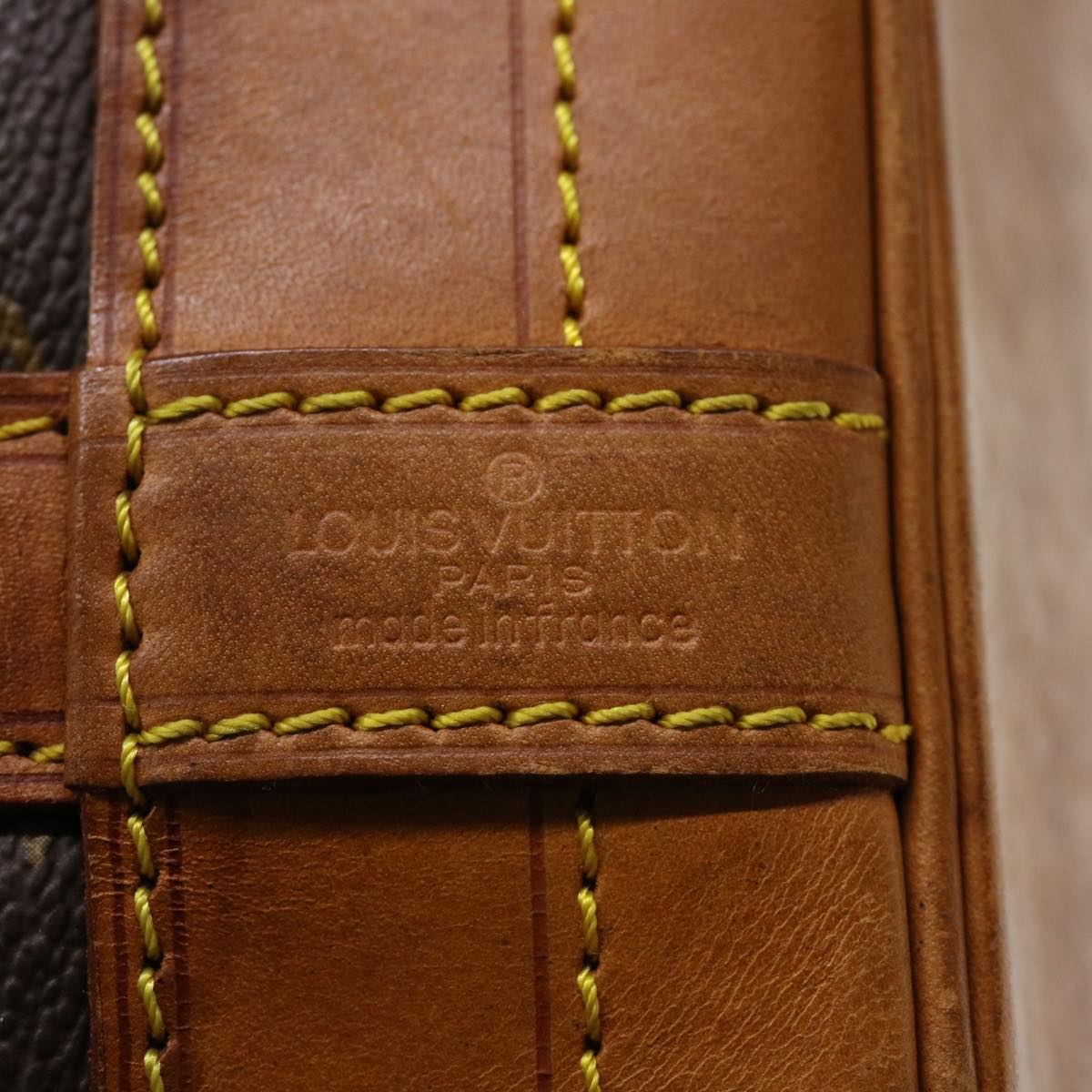 LOUIS VUITTON Monogram Noe Shoulder Bag M42224 LV Auth th3366